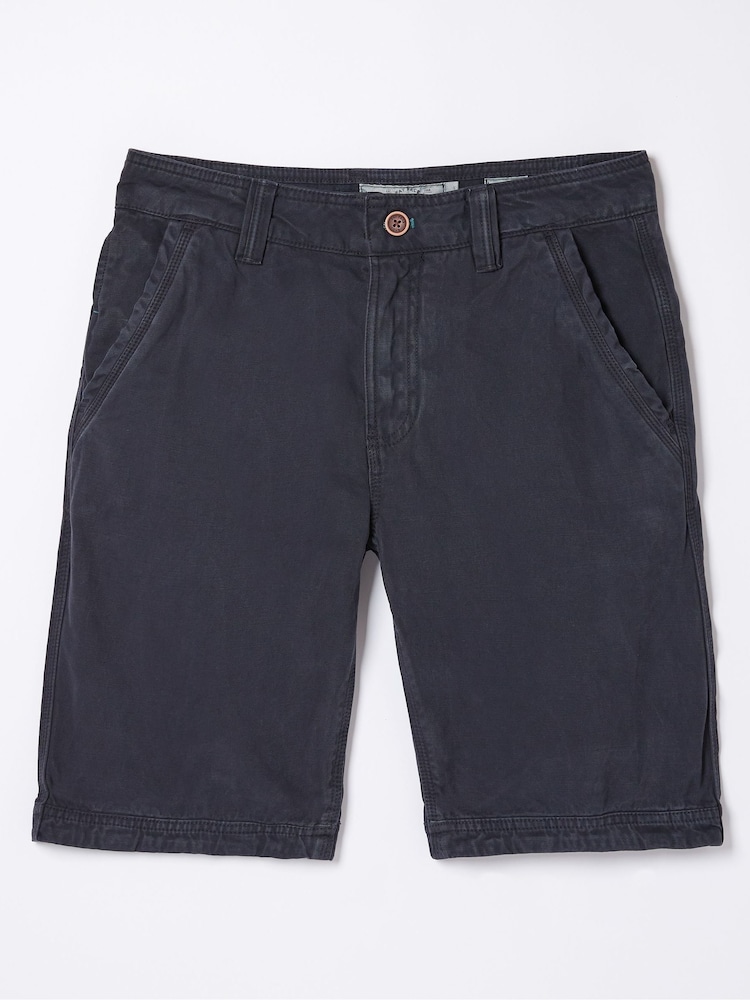 FatFace Blue Cove Flat Front Shorts - Image 4 of 4