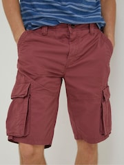 FatFace Pink Bude Lightweight Cargo Shorts - Image 1 of 5