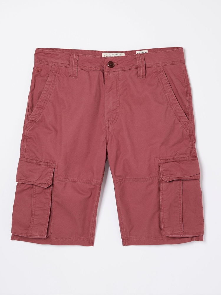 FatFace Pink Bude Lightweight Cargo Shorts - Image 5 of 5