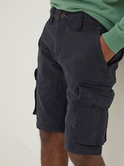 FatFace Blue Breakyard Cargo Shorts - Image 2 of 4