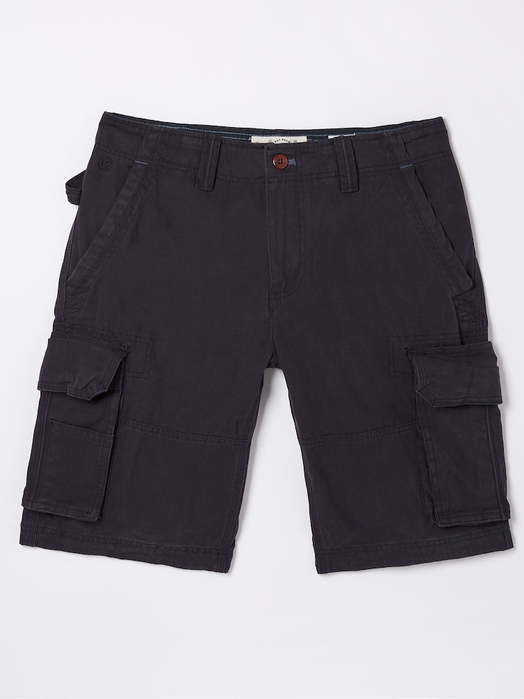 FatFace Blue Breakyard Cargo Shorts - Image 4 of 4