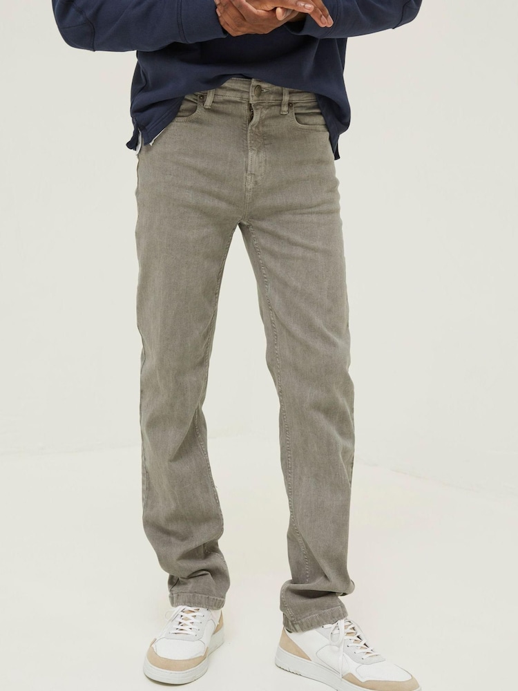 FatFace Grey Slim Five Pocket Jeans - Image 1 of 5