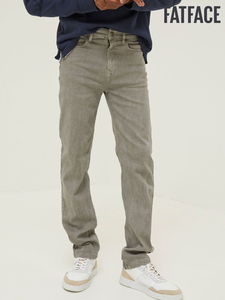 FatFace Grey Slim Five Pocket Jeans - Image 2 of 7