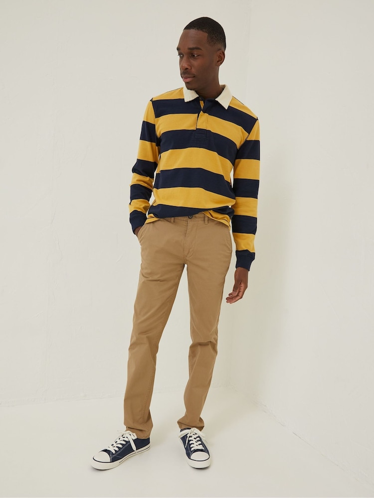 FatFace Natural Heyshott Slim Stretch Chinos - Image 1 of 4