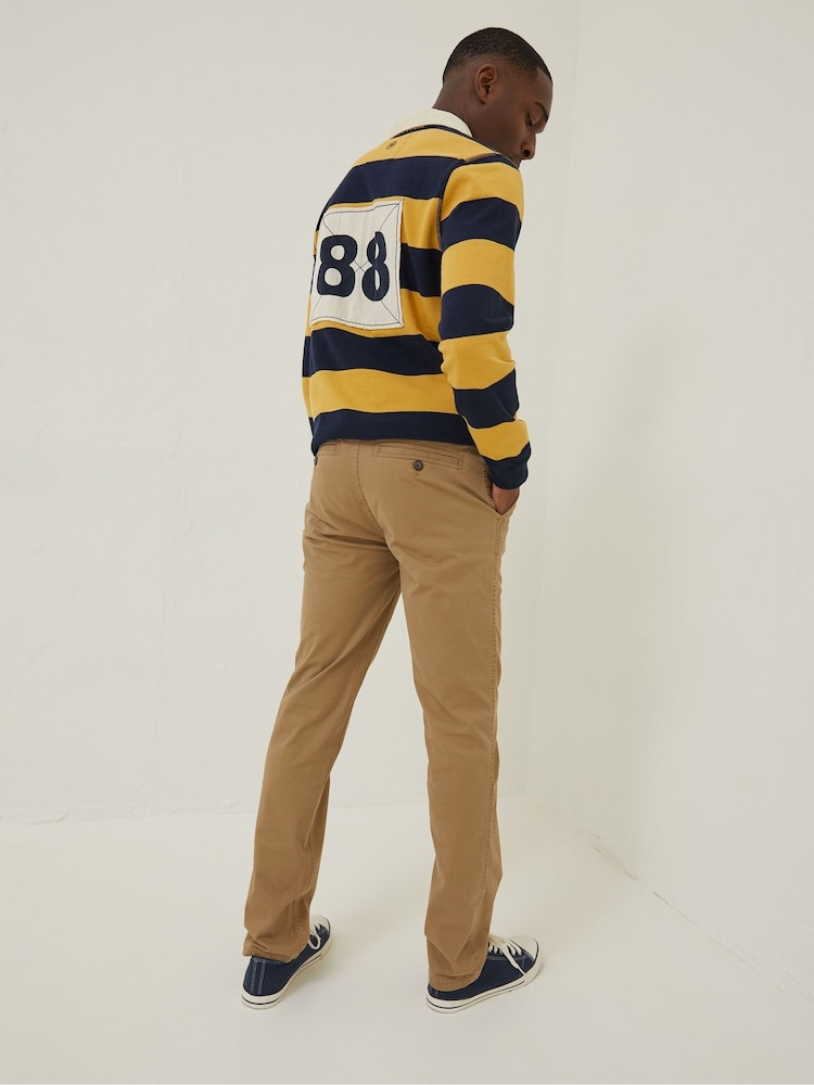 FatFace Natural Heyshott Slim Stretch Chinos - Image 2 of 4