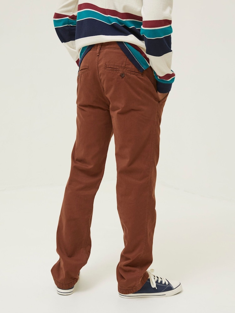 FatFace Brown Modern Coastal Chinos - Image 2 of 3