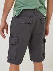 FatFace Grey Breakyard Cargo Shorts - Image 2 of 4