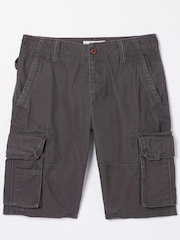 FatFace Grey Breakyard Cargo Shorts - Image 4 of 4