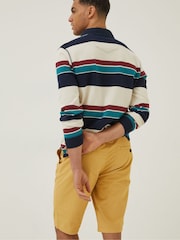 FatFace Yellow Seaton Pull-On Shorts - Image 2 of 4
