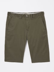 FatFace Green Mawes Chino Shorts - Image 4 of 4