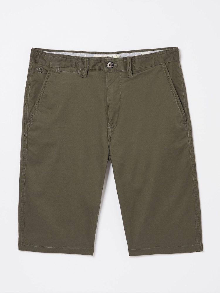 FatFace Green Mawes Chino Shorts - Image 4 of 4