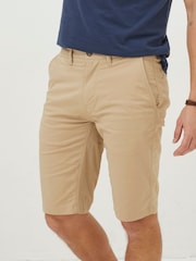 FatFace Brown Mawes Chino Shorts - Image 1 of 4