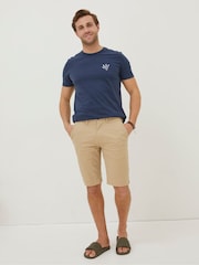FatFace Brown Mawes Chino Shorts - Image 3 of 4