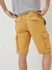 FatFace Yellow Breakyard Cargo Shorts - Image 2 of 5
