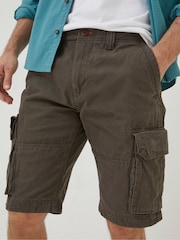 FatFace Brown Breakyard Cargo Shorts - Image 1 of 5