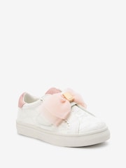 أبيض - حذاء رياضي للبنات بفيونكة تشكيلة Organza من Baker by Ted Baker - صورة 2 من 5