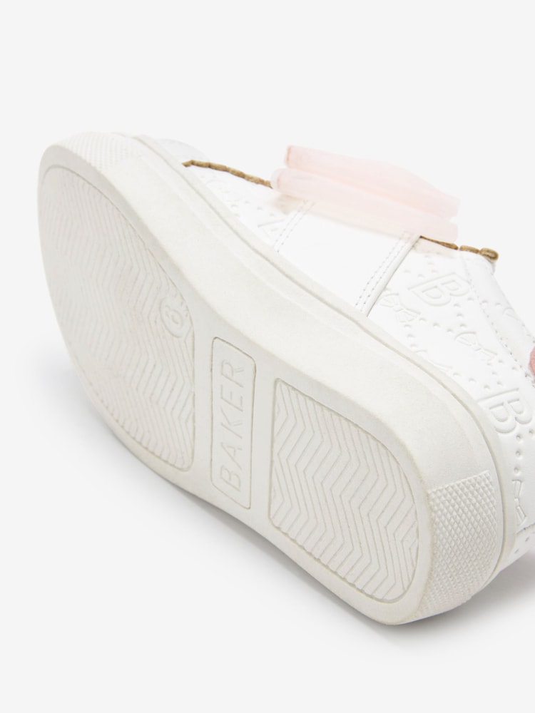 Weiß - Baker by Ted Baker Turnschuhe mit Organzaschleife für Mädchen - Bild 5 von 5 Weiß - Baker by Ted Baker Turnschuhe mit Organzaschleife für Mädchen - Bild 5 von 5