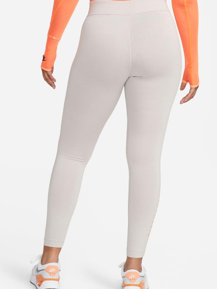 Nike Grey High Rise Vintage Leggings - Image 2 of 5