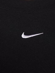 Nike Black Curve Sportswear Essential T-Shirt - Image 5 of 5