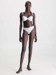 Sujetador media copa de encaje transparente Marquisette de Calvin Klein - Imagen 1 de 5