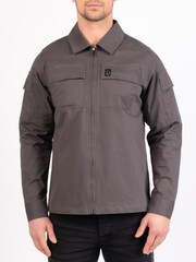Luke 1977 Grey Oliver Graphite Jacket - Image 1 of 5