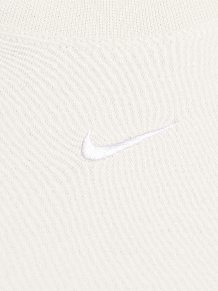 Nike Ivory Oversized Mini Swoosh T-Shirt - Image 5 of 5