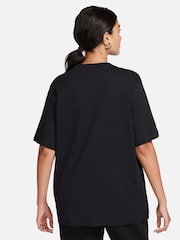Nike Black Sportswear Essential T-Shirt - Image 3 of 6