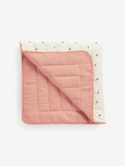 Pink Floral Blanket - Image 1 of 2