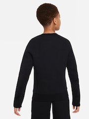 Nike Black Tech Fleece Sweatshirt - Image 2 of 7