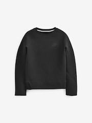 Nike Black Tech Fleece Sweatshirt - Image 5 of 7