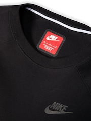 Nike Black Tech Fleece Sweatshirt - Image 6 of 7