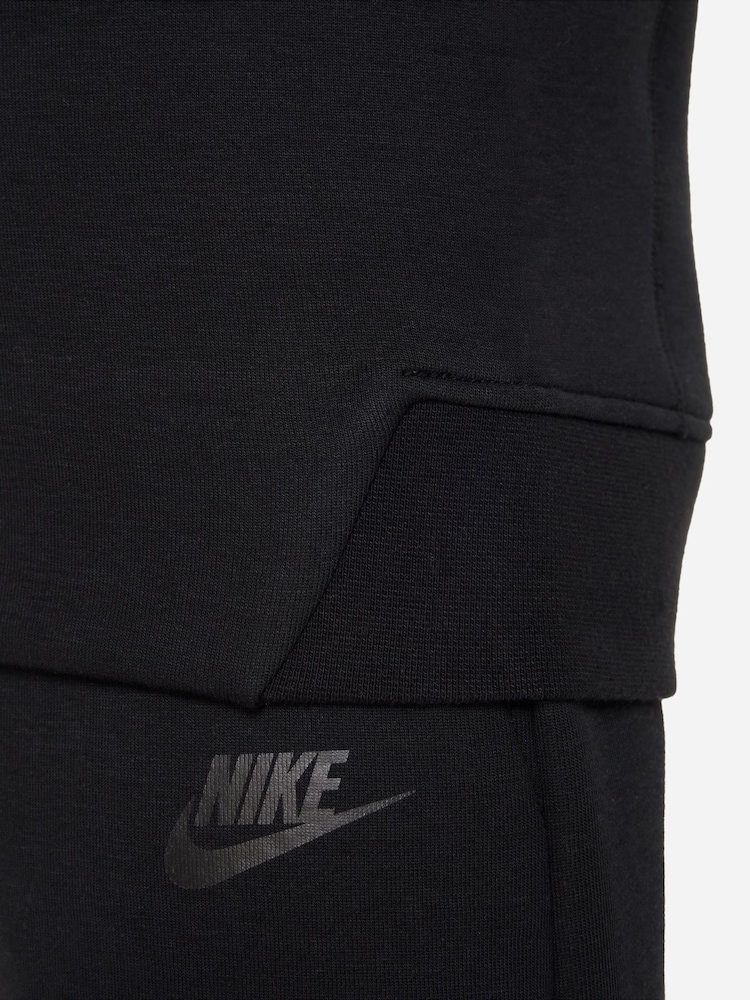 Nike Black Tech Fleece Sweatshirt - Image 7 of 7 Nike Black Tech Fleece Sweatshirt - Image 7 of 7