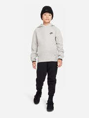 Nike Grey Tech Fleece Overhead Hoodie - Image 1 of 8
