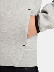 Nike Grey Tech Fleece Overhead Hoodie - Image 5 of 8