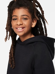 Nike Charcoal Grey/Black Tech Fleece Overhead Hoodie - Image 3 of 5