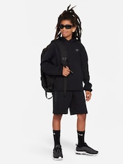 Nike Charcoal Grey/Black Tech Fleece Overhead Hoodie - Image 5 of 5