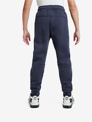 Nike Dark Blue Tech Fleece Joggers - Image 2 of 8