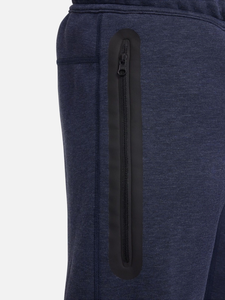 Nike Dark Blue Tech Fleece Joggers - Image 5 of 8