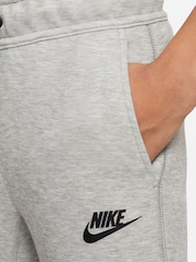 Nike Dark Grey Heather Tech Fleece Joggers - Image 3 of 8