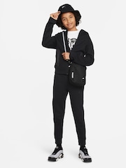 Nike Black Tech Fleece Zip Through Hoodie - Image 7 of 7