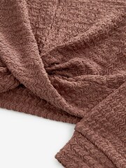 Brown Textured Wrap Long Sleeve T-Shirt (3-16yrs) - Image 5 of 6