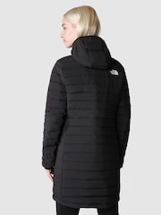 The North Face Black Stretch Down Padded Jacket - Image 2 of 8