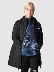 The North Face Black Stretch Down Padded Jacket - Image 4 of 8