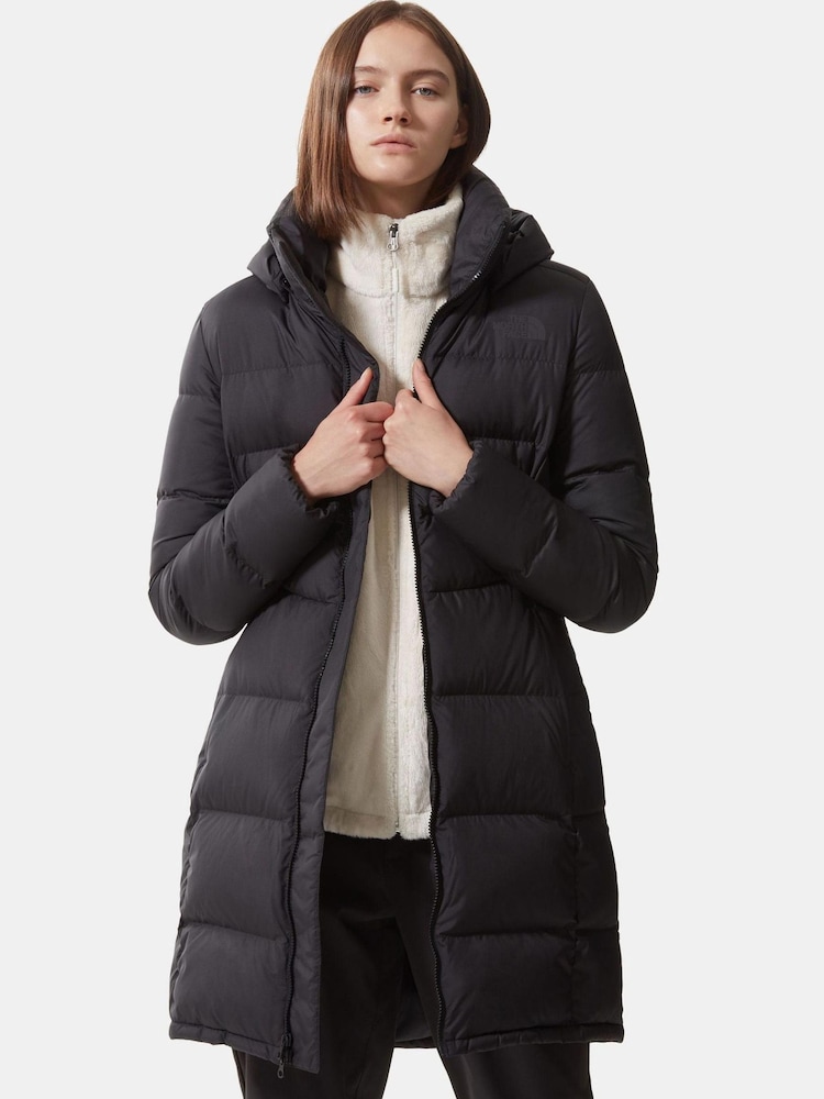 The North Face Metropolis Black Parka Jacket - Image 1 of 9