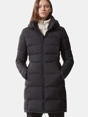 The North Face Metropolis Black Parka Jacket - Image 4 of 9