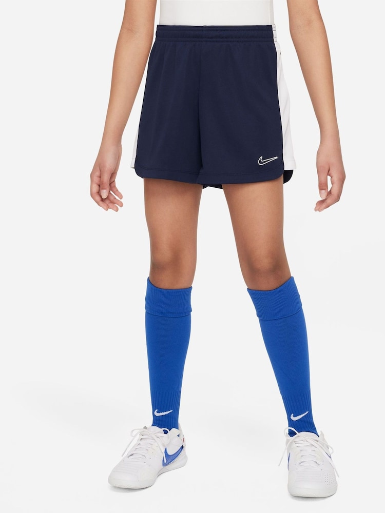 Nike Blue DriFIT Academy Training Shorts - Image 1 of 4