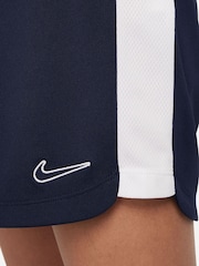 Nike Blue DriFIT Academy Training Shorts - Image 3 of 4