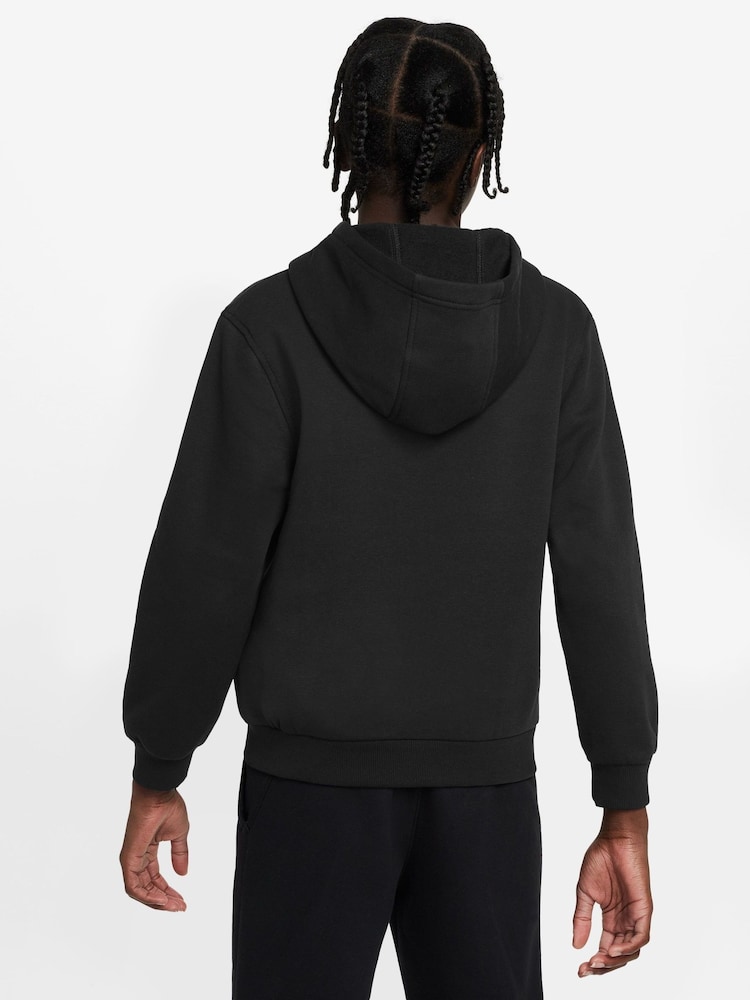 Negro - Sudadera con cremallera y capucha en forro polar Club de Nike - Imagen 2 de 11 Negro - Sudadera con cremallera y capucha en forro polar Club de Nike - Imagen 2 de 11