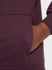 Nike Burgundy Red Club Fleece Overhead Hoodie - Image 3 of 3