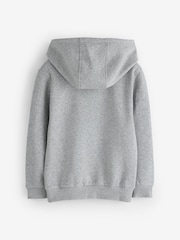 Nike Dark Grey Heather Club Fleece Pullover Hoodie - Image 5 of 8